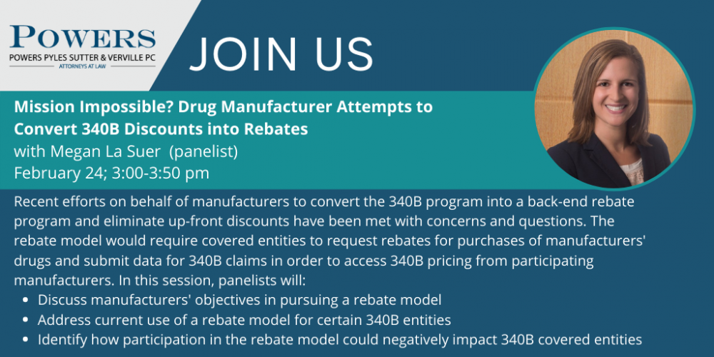 Powers Attorneys to Present at 340B Coalition Winter Conference