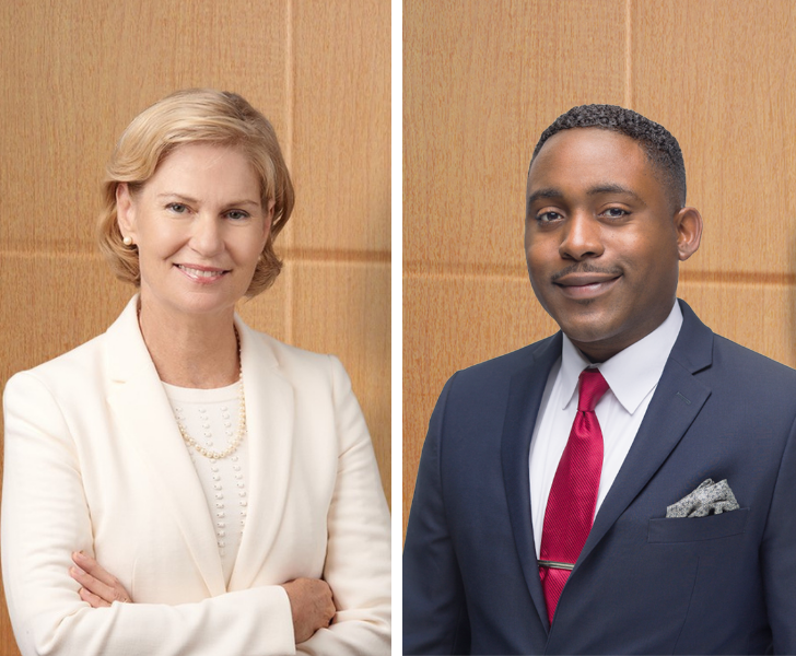 Barbara Williams and Mark Ogunsusi speak at 340B Coalition Summer