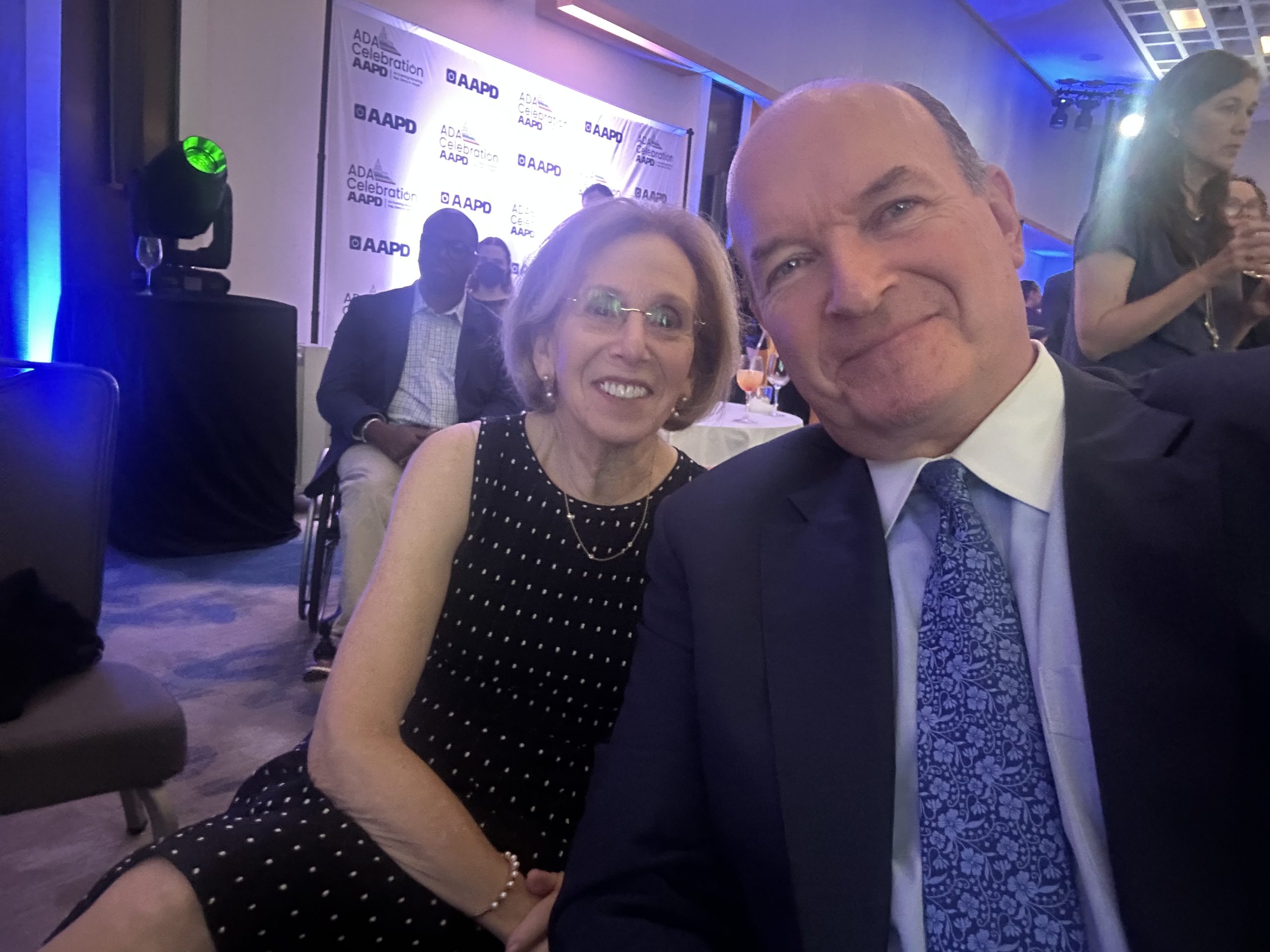 Peter Thomas, Powers Managing Partner, and Lynne Silverstein, Center for the Study and Advancement of Disability Policy