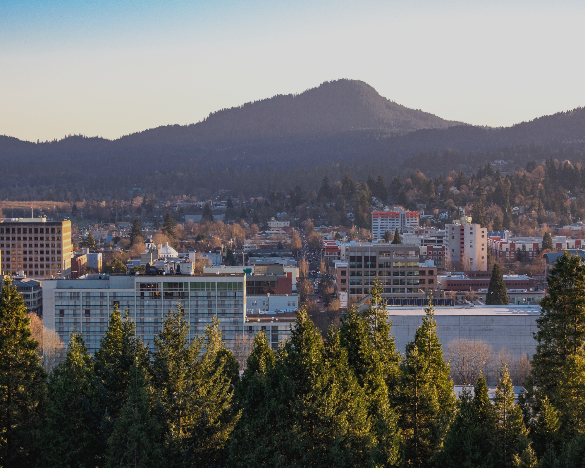 Eugene Oregon Skyline